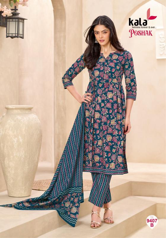 Kala poshak vol-3 cotton dress materials wholesale